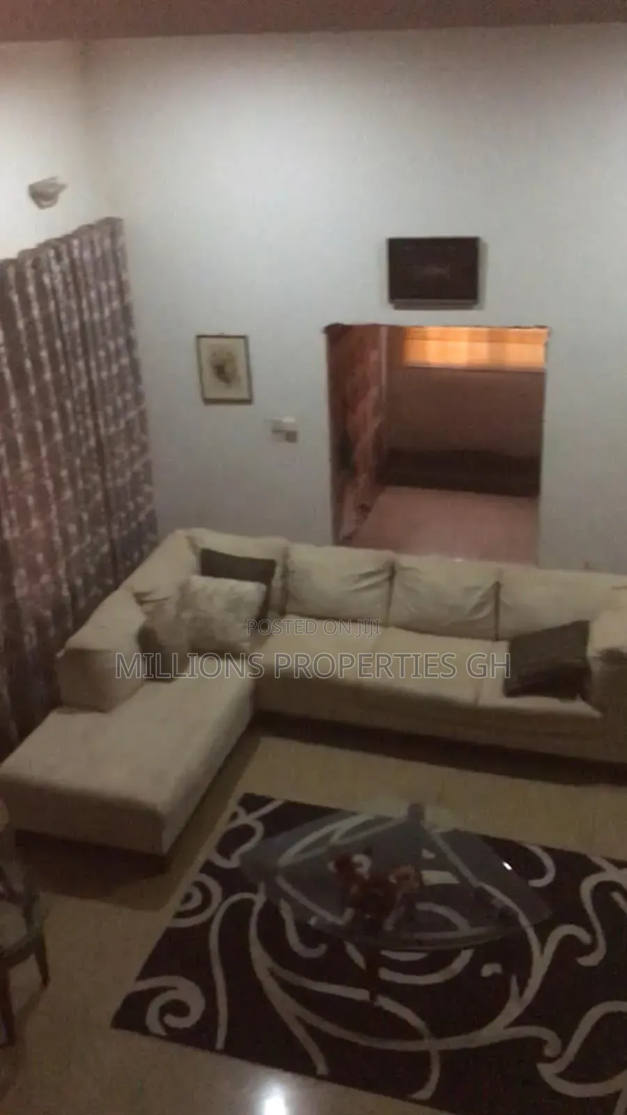 Furnished 4bdrm House in Millions Properties, Kumasi Metropolitan