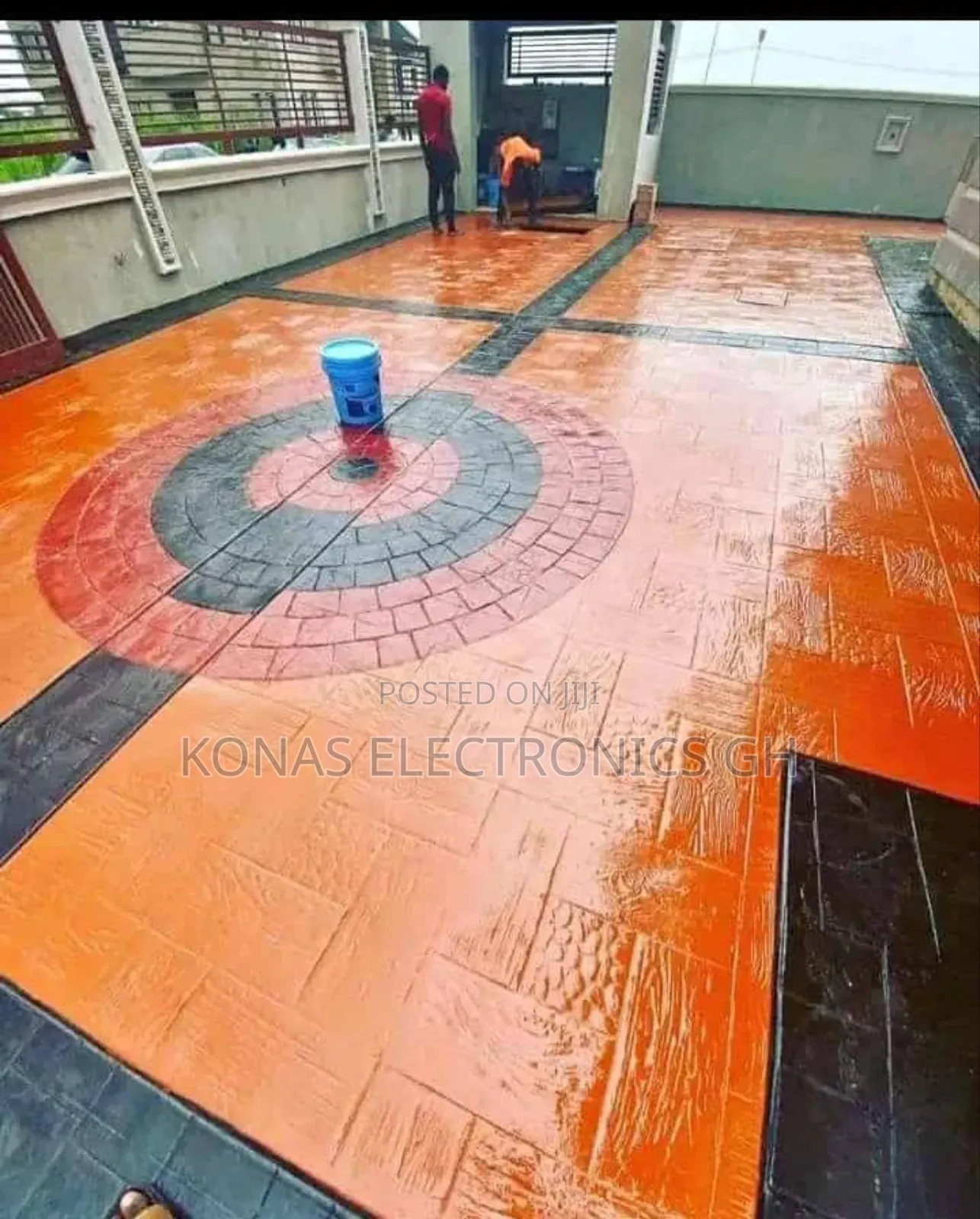 Increte Stamping Floor
