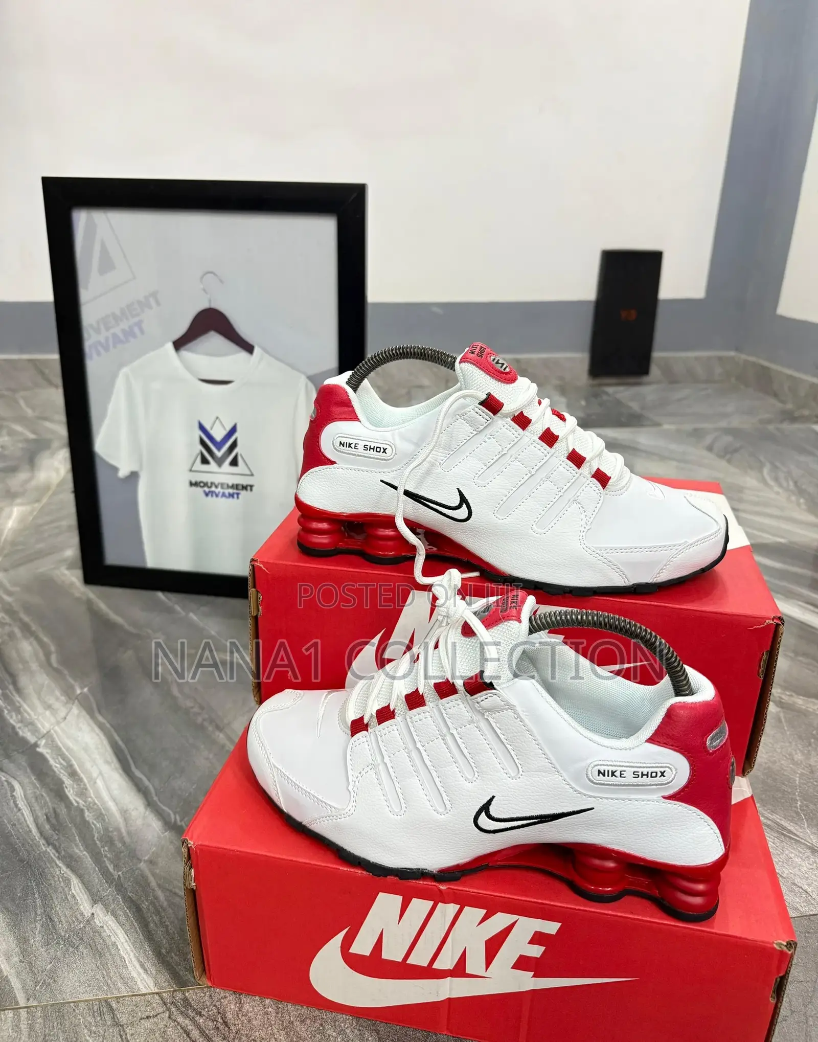 Nike Shox “Red,White” Sneakers