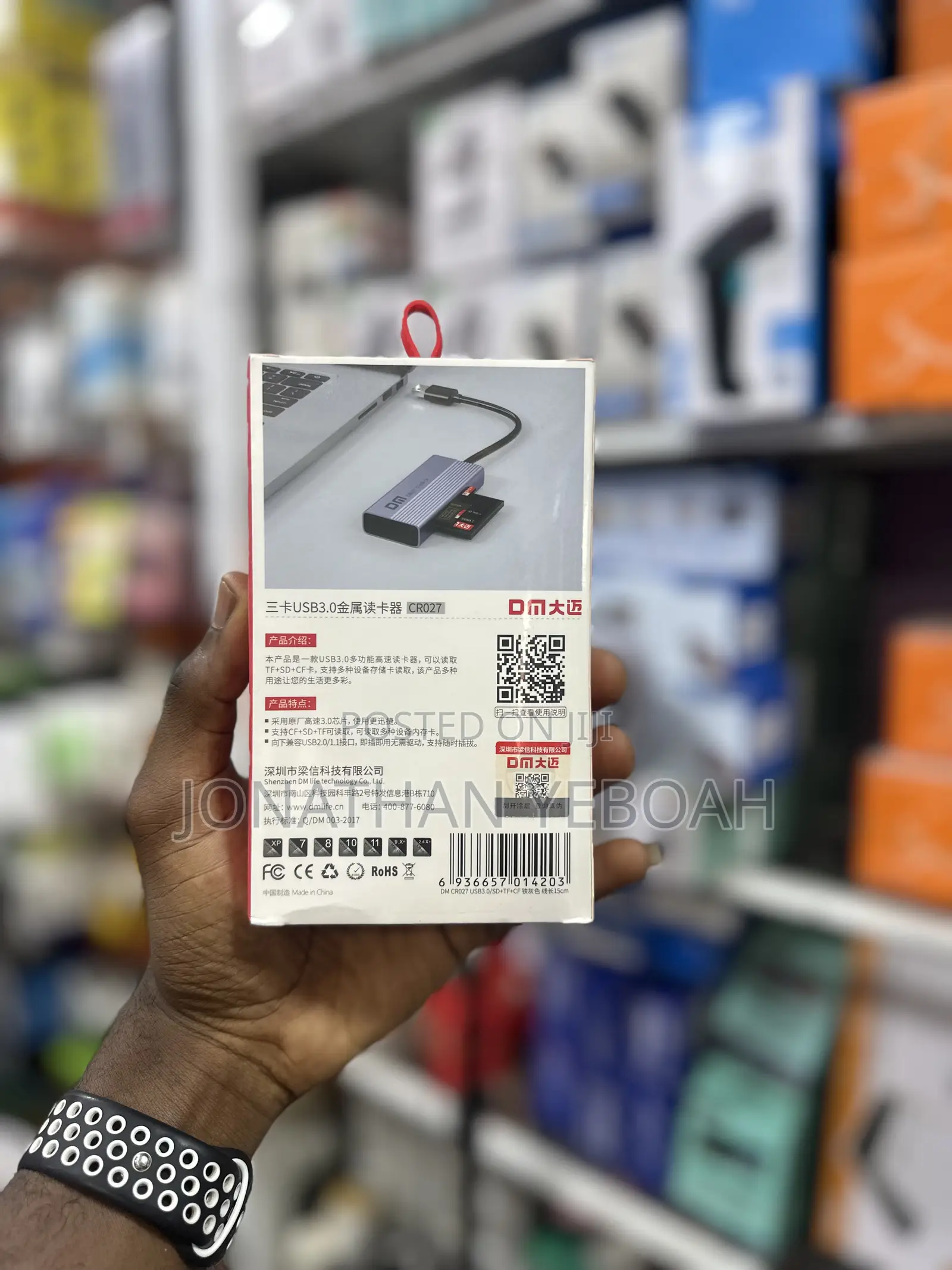 Usb 3.0 Tf-Sd-Cf Card Reader(Combo )
