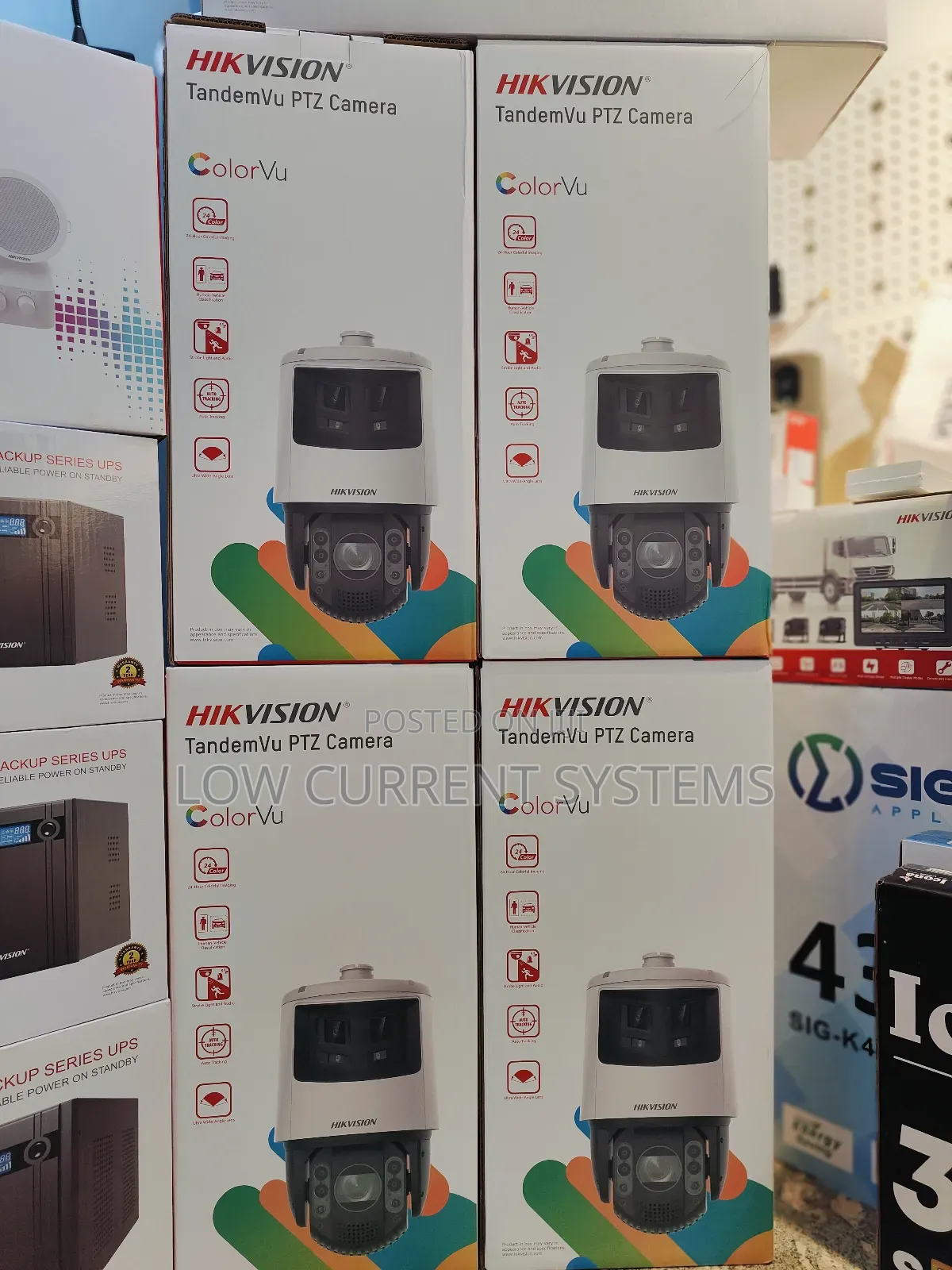 Hikvision 4mp IP Poe PTZ Tandemvu Ds-2se4c425mwg-E/14(f0)