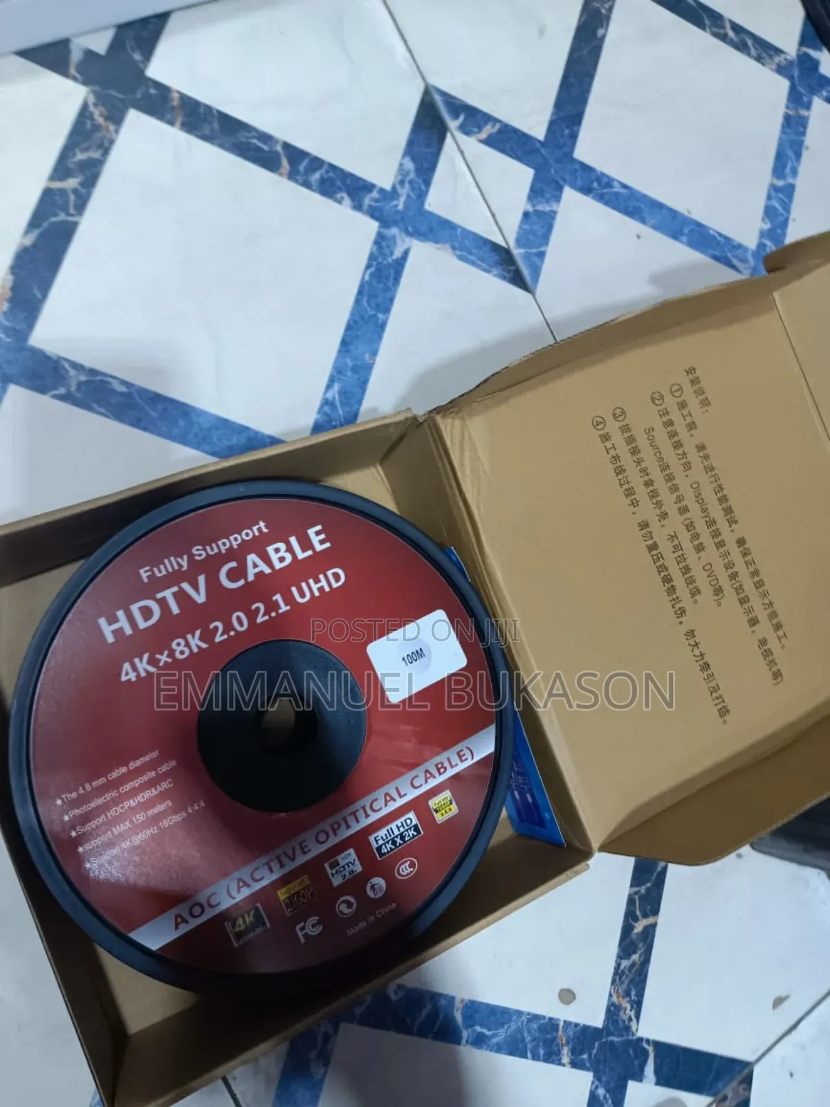 100m Giber Optic Hdmi Cable