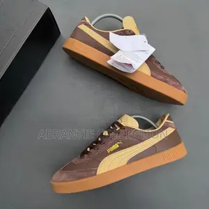 Puma Leather Sneaker Brown Available