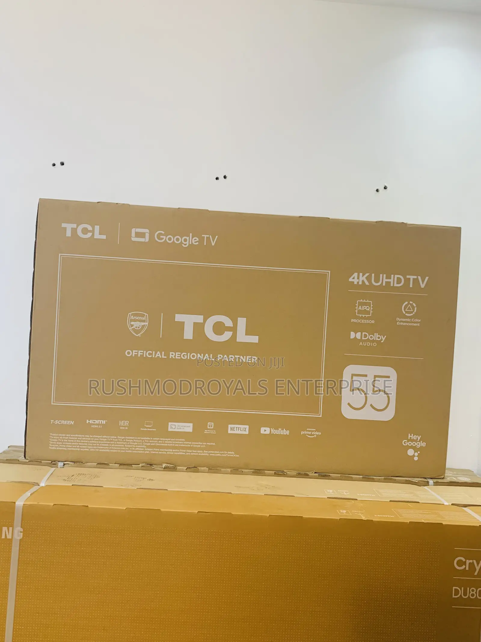Experience Smarter Tv With the TCL 55" Google Tv P635