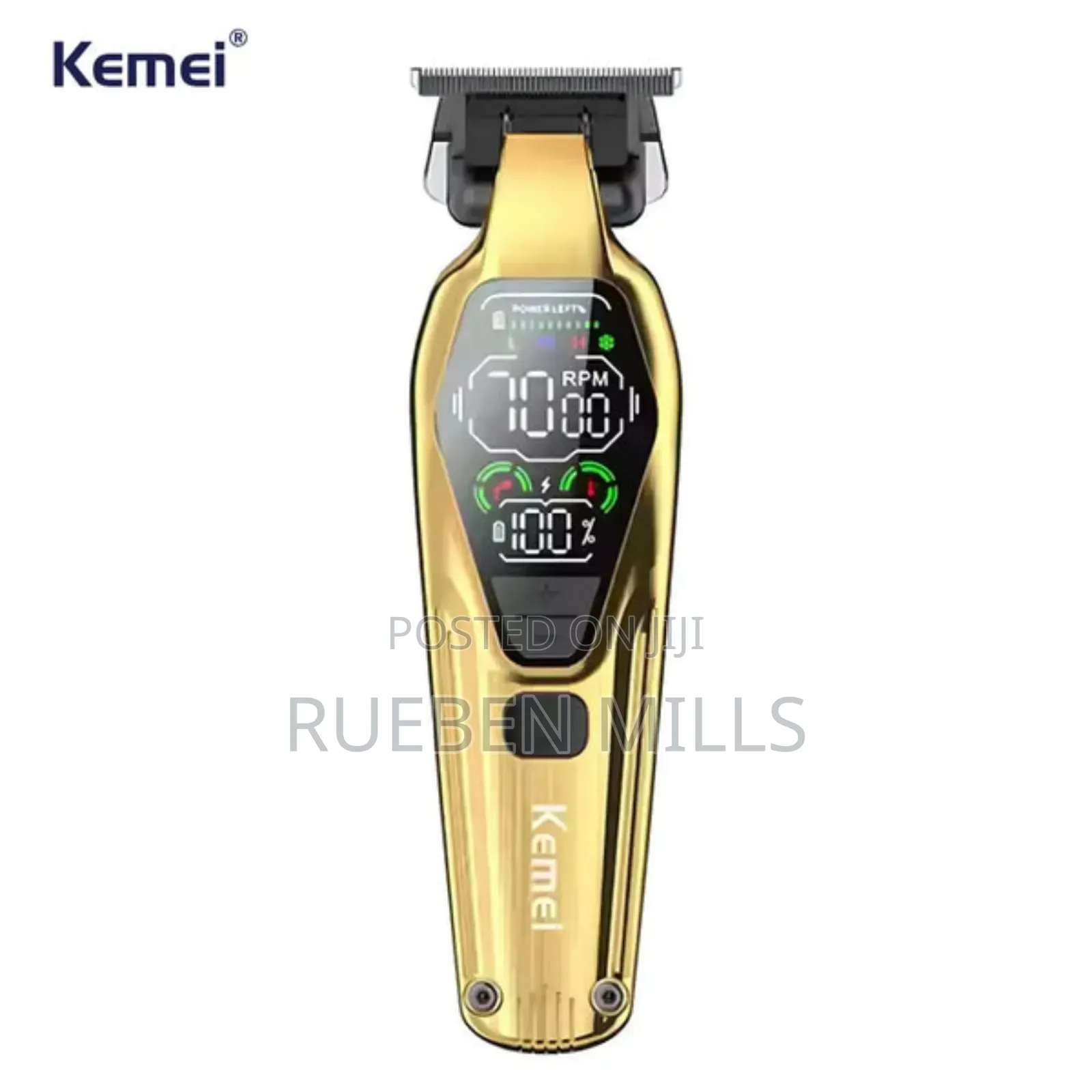 Super Sharp Kemei Km-1697 Detailer Beard Trimmer Barbering Machine