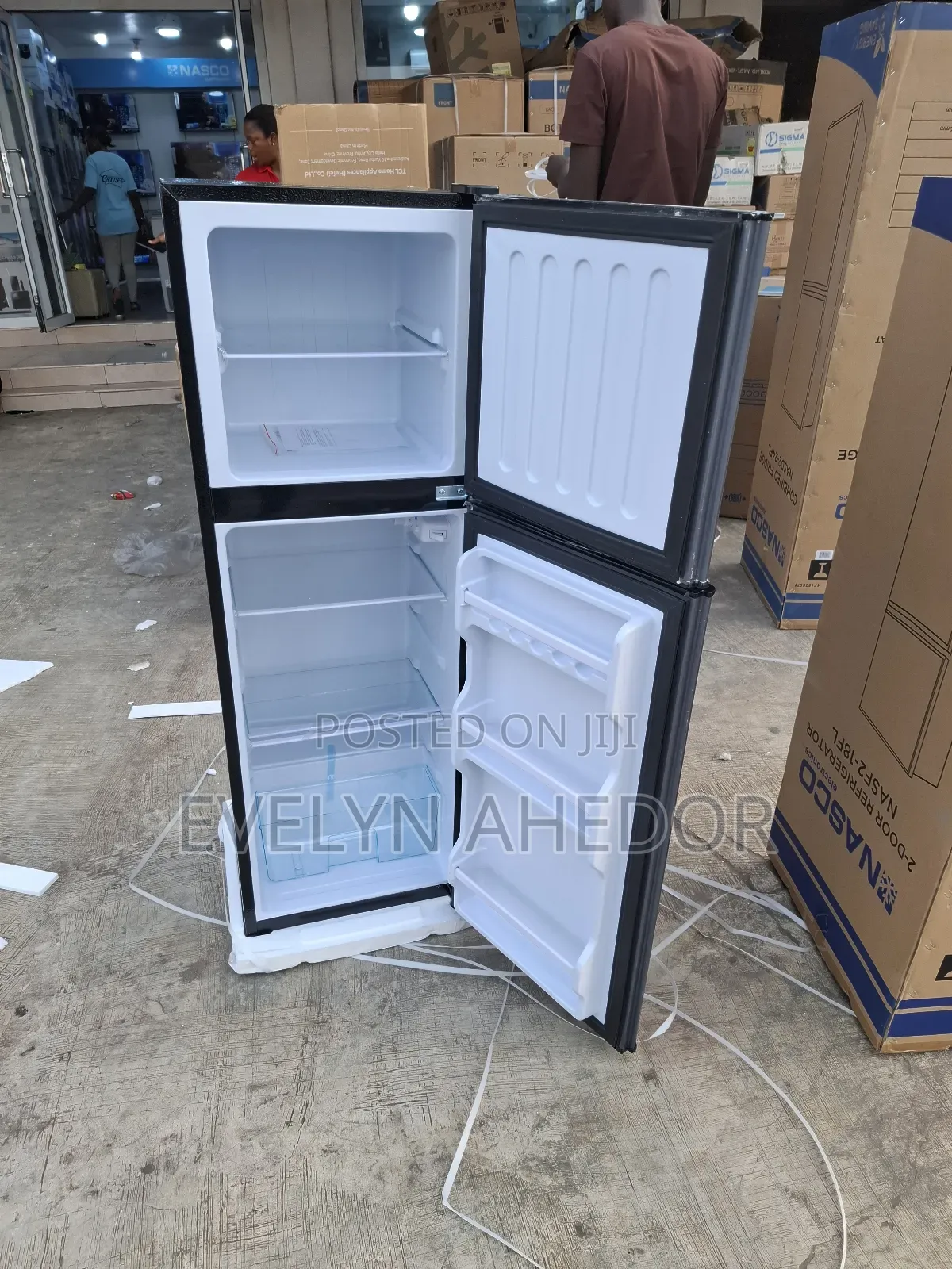 More Energy Efficiency of Nasco Top Freezer 158l Brand New for Sale