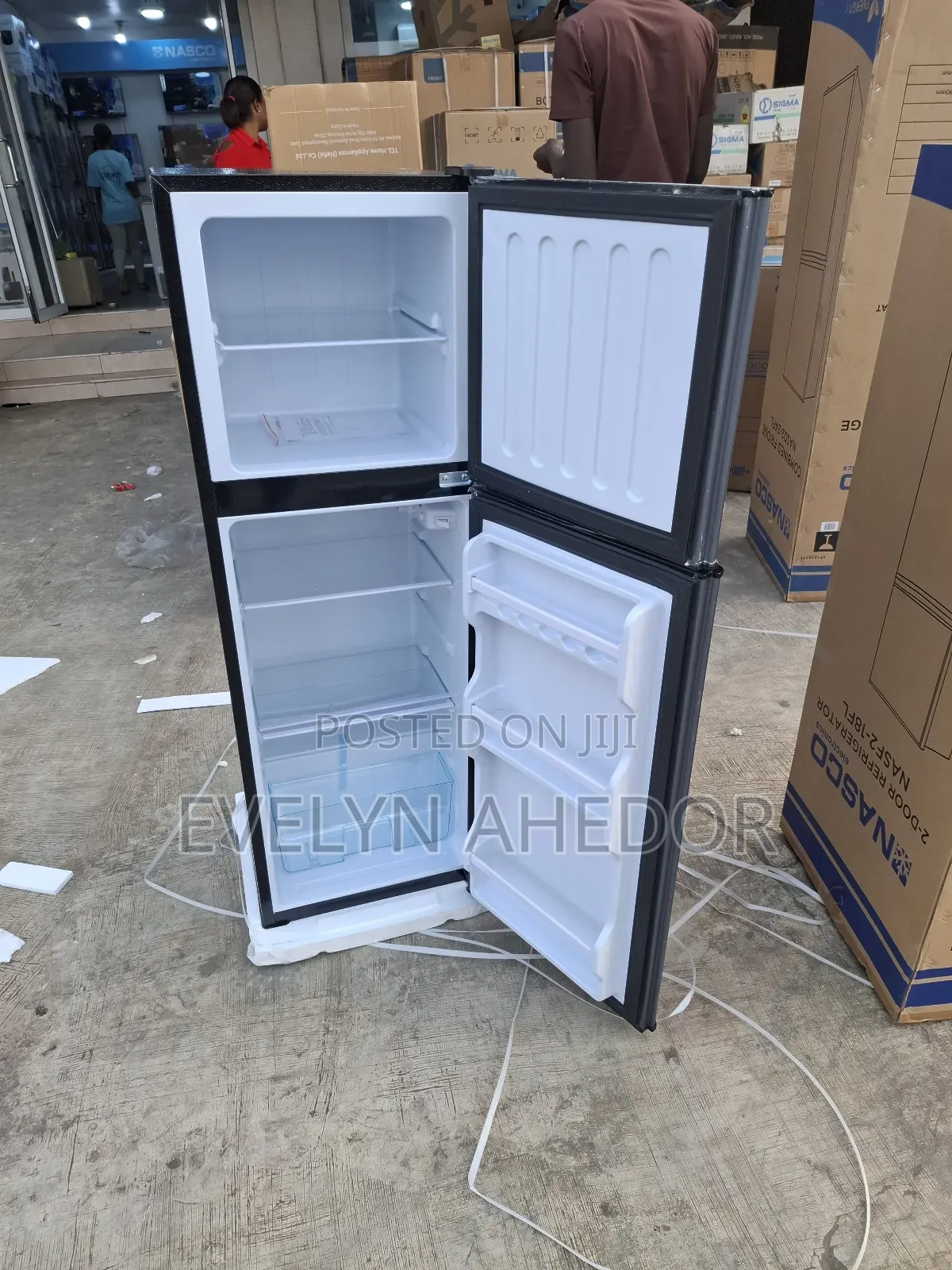 More Energy Efficiency of Nasco Top Freezer 158l Brand New for Sale
