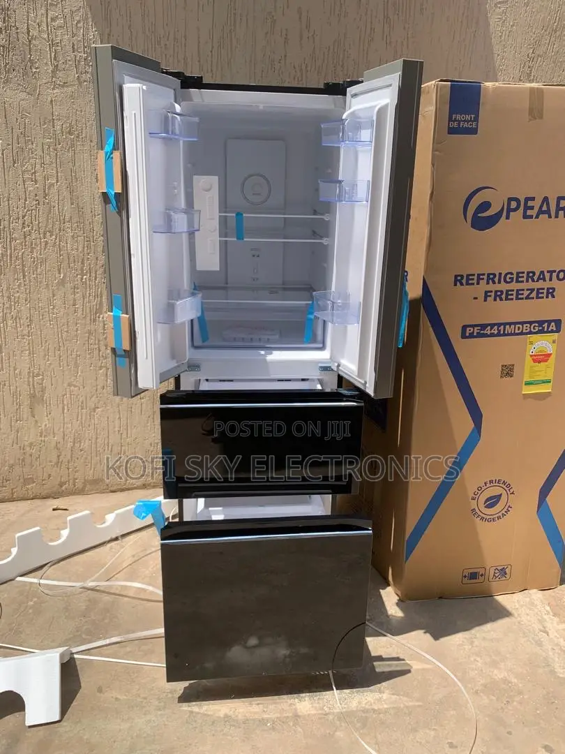 Pearl Pf-441mdbg-1a 320litres French Door Fridge