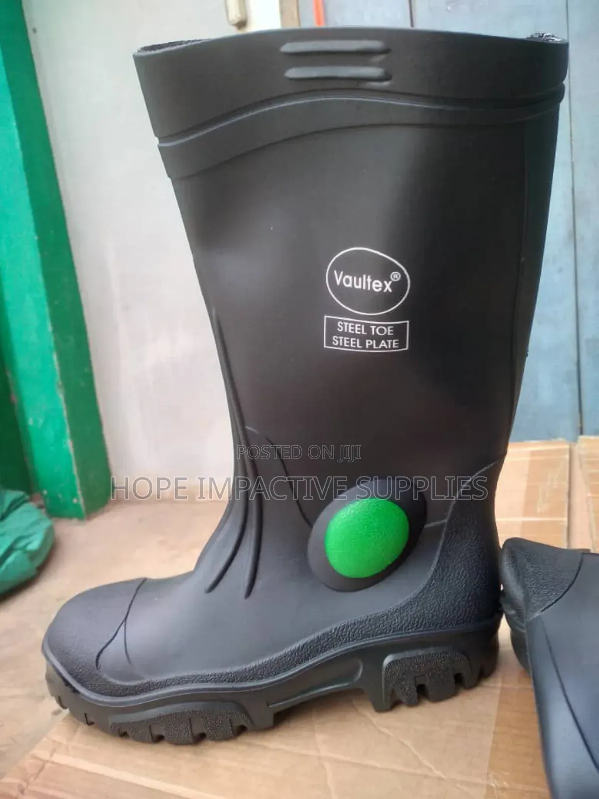 Safety S5 - Mining Wellington Boot.(Steel Toe & Steel Plate Sole.)
