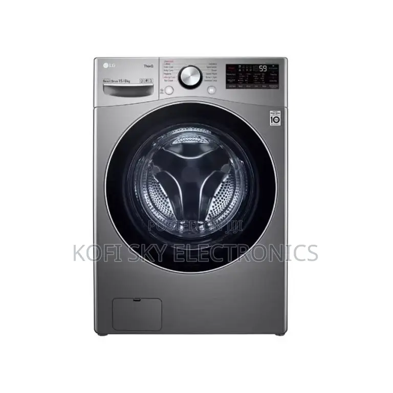 Lg 15kg Front Load Washing Machine