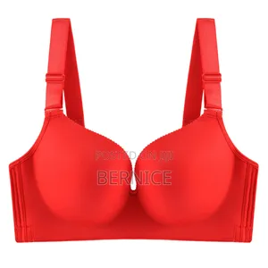 Bold Red Push-Up Bra"