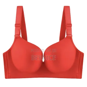 Bold Red Push-Up Bra"