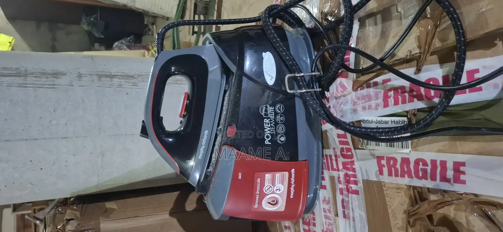 Morphy Richards Power Steam Elite Steam Generator Iron.