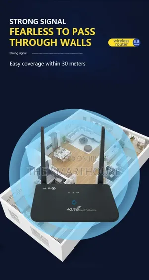 Smart 5g and 4g Router (Support All Sim Card)
