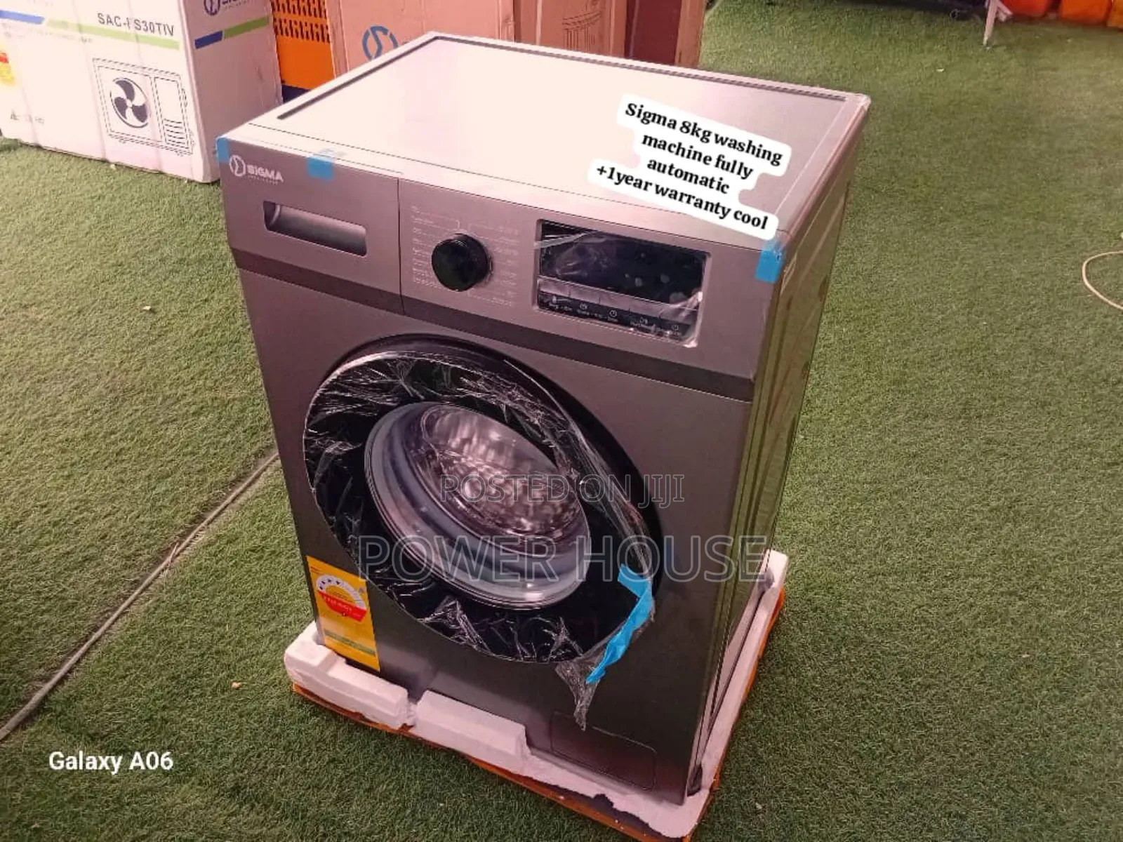Rinse and Shine Sigma 8kg Washing Machine Cool Sigma 8kg Washing Cool