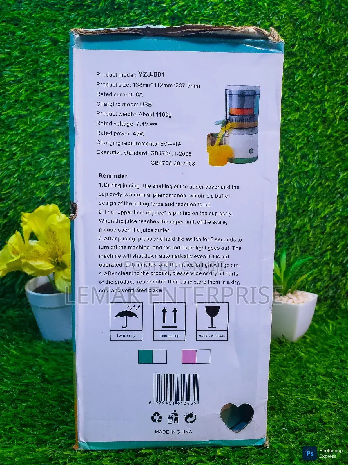 Rechargeable Citrus Juicer