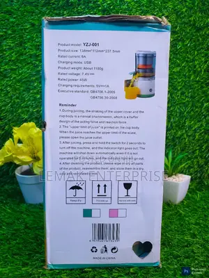 Rechargeable Citrus Juicer