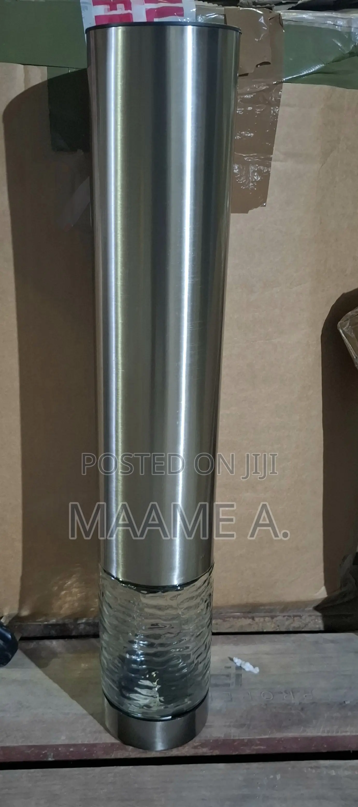 4 Jumbo Bollard Steel Solar Light.