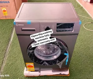 Next-Gen Clean Sigma 8kg Washing Machine Cool Sigma 8kg Washing Machin