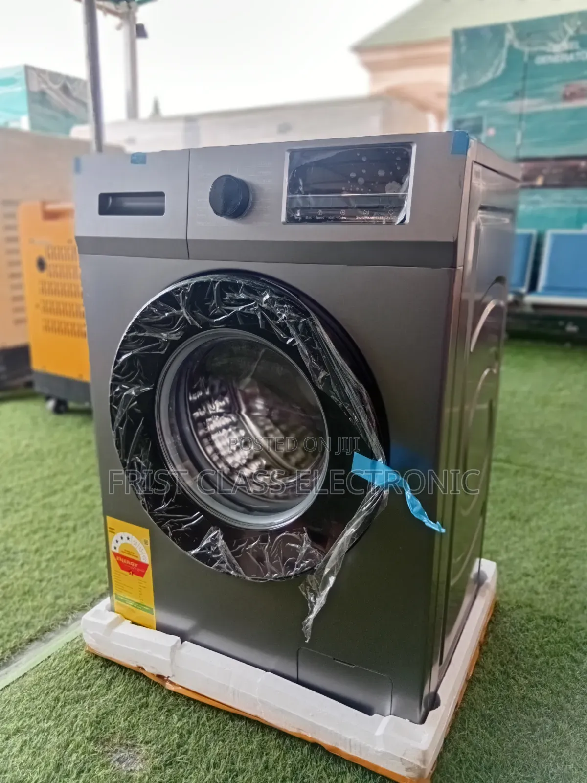 Front Load Washing Machine Sigma Metal Grey