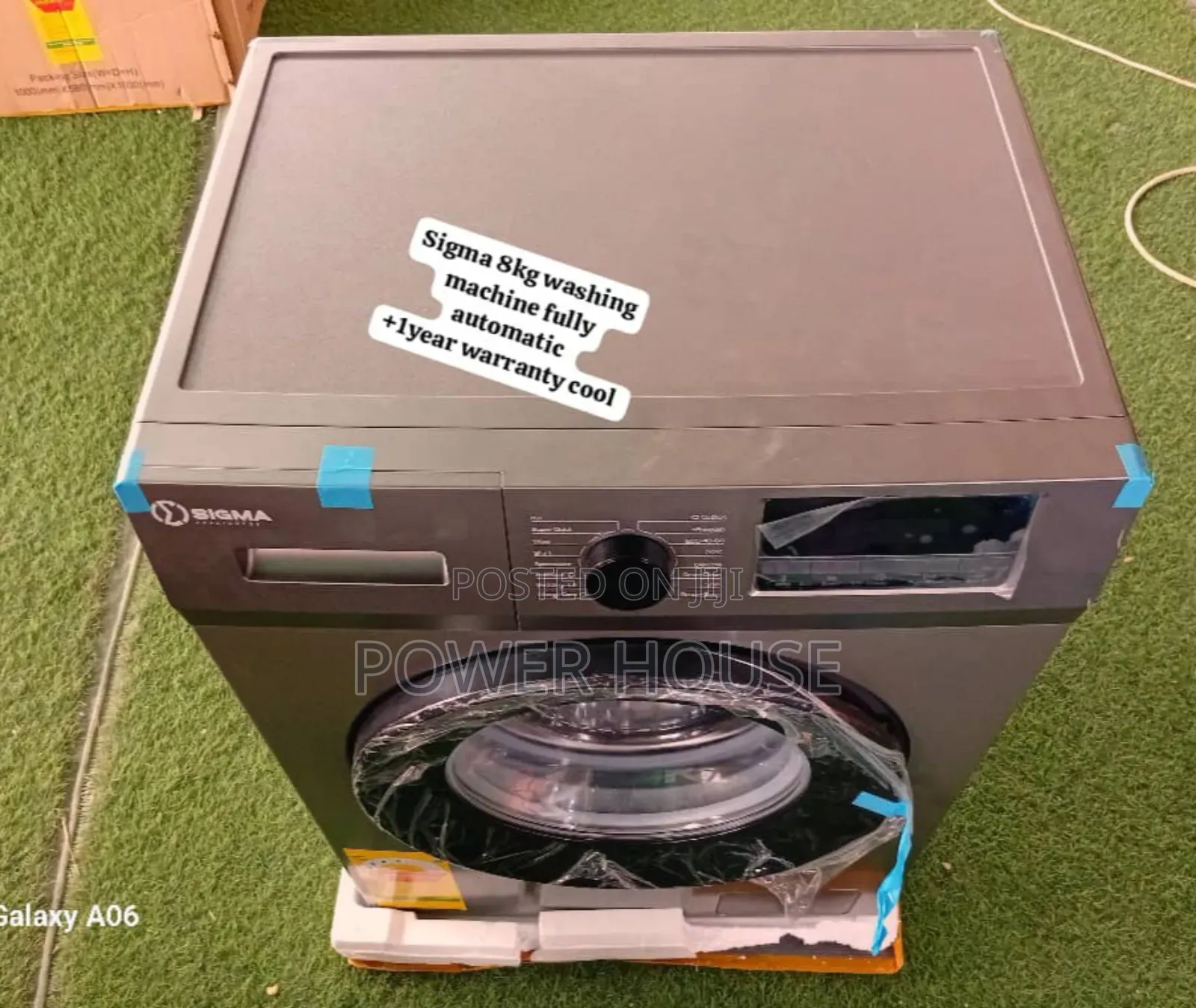 Earth-Friendly Cycles Sigma 8kg Washing Machine Cool Sigma 8kg Washing