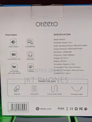 Oteeto Wireless Headset
