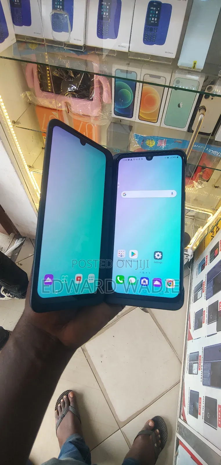 LG V50S ThinQ Dual Screen 256 GB Black