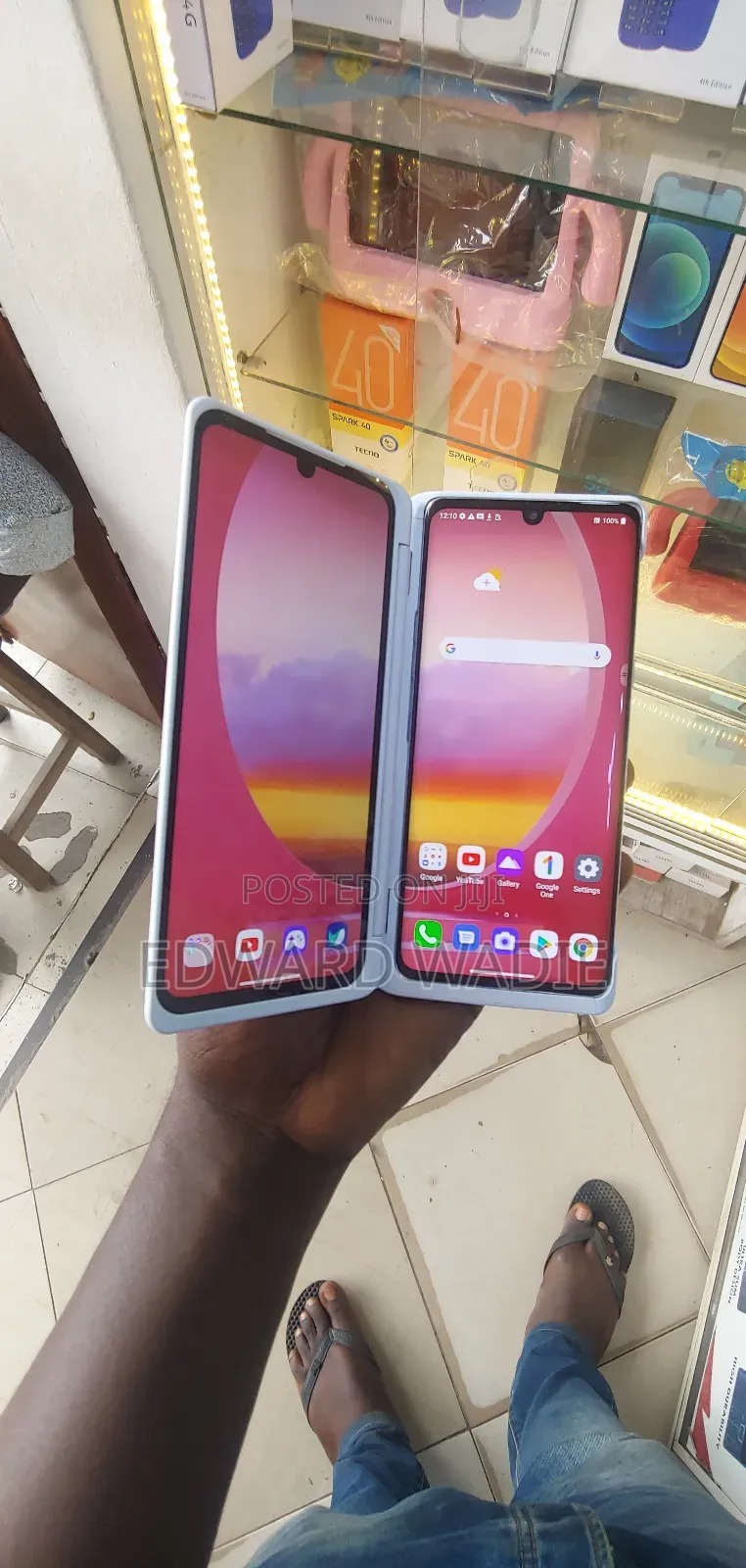 LG Velvet 5G UW 128 GB White