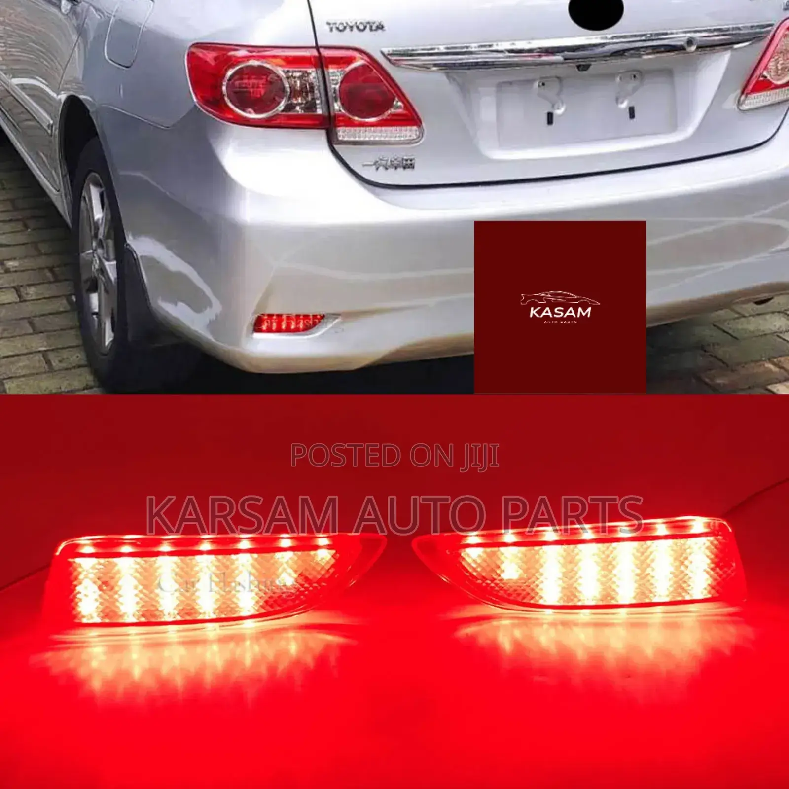 Corrolla 2012 Led Type Back Reflector