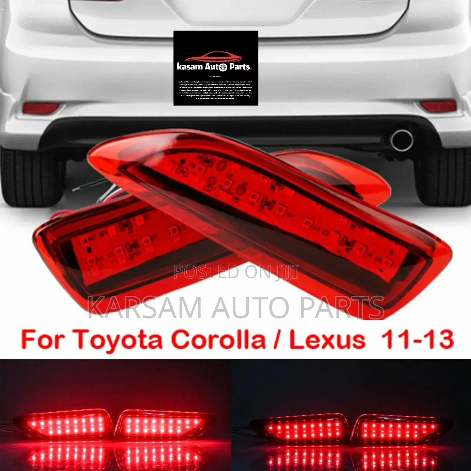 Corrolla 2012 Led Type Back Reflector