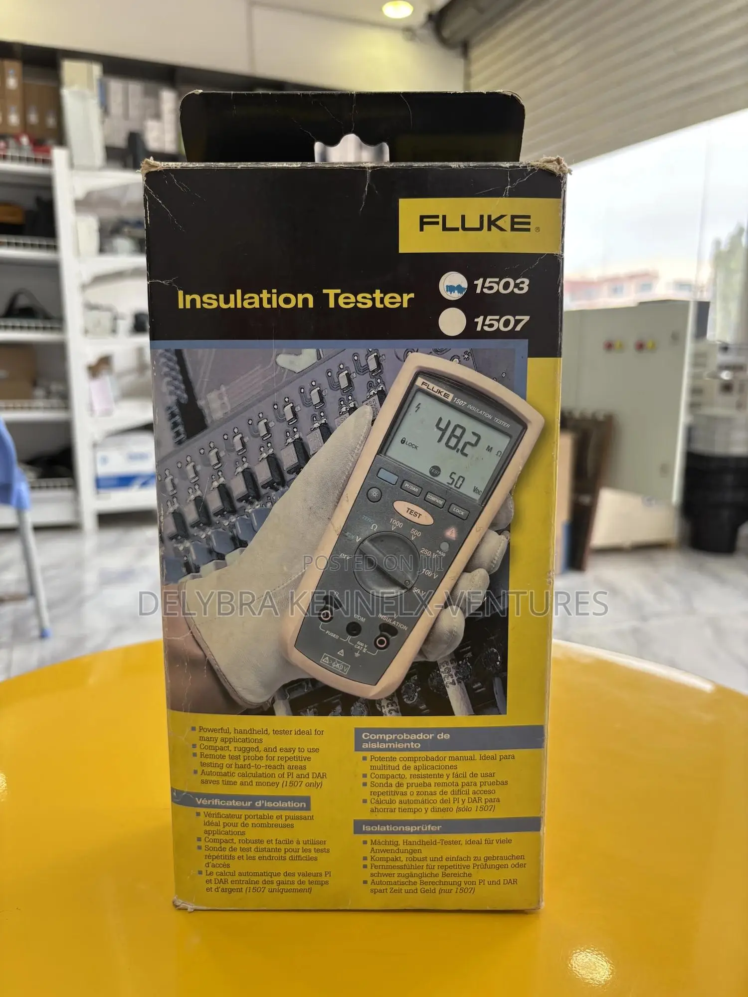 Fluke 1503 Insulation Resistance Meter