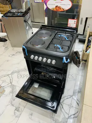 Text Is for Your Ferre Gas Electric Cooker Oven 2-2 Black Ferre 60-60