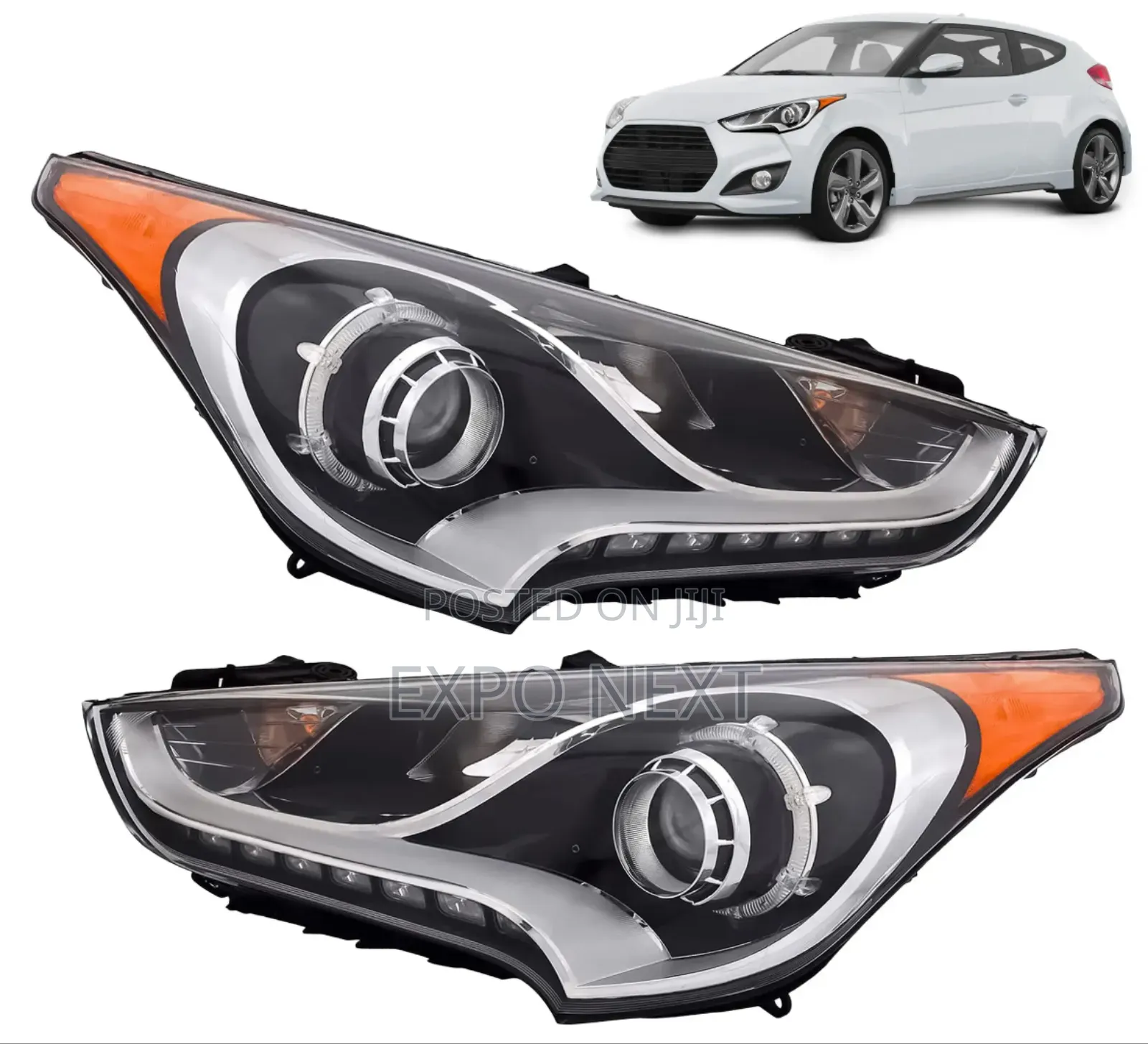 Headlights For 2011-2018 Hyundai Veloster