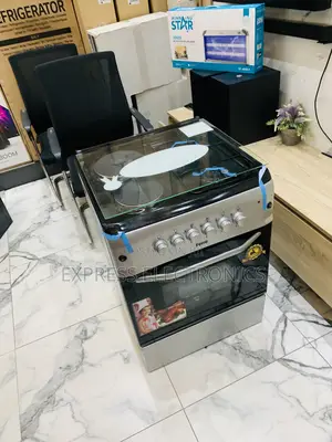 60/60 Gas Cooker Oven Grill 2-2 Sliver Stove