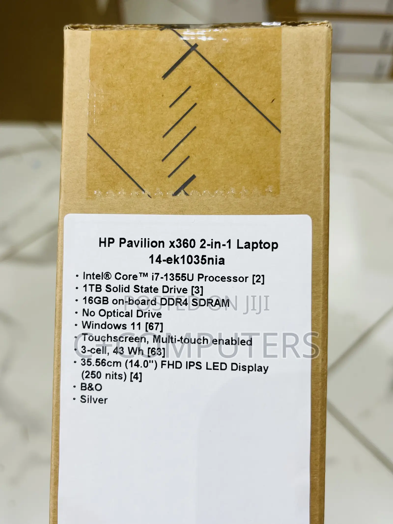 New Laptop HP Pavilion 14 X360 2-in-1 16GB Intel Core I7 SSD 1T