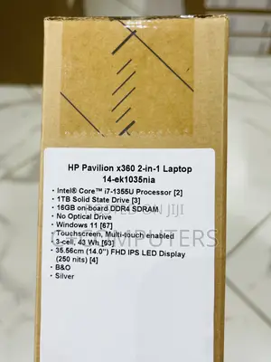 New Laptop HP Pavilion 14 X360 2-in-1 16GB Intel Core I7 SSD 1T