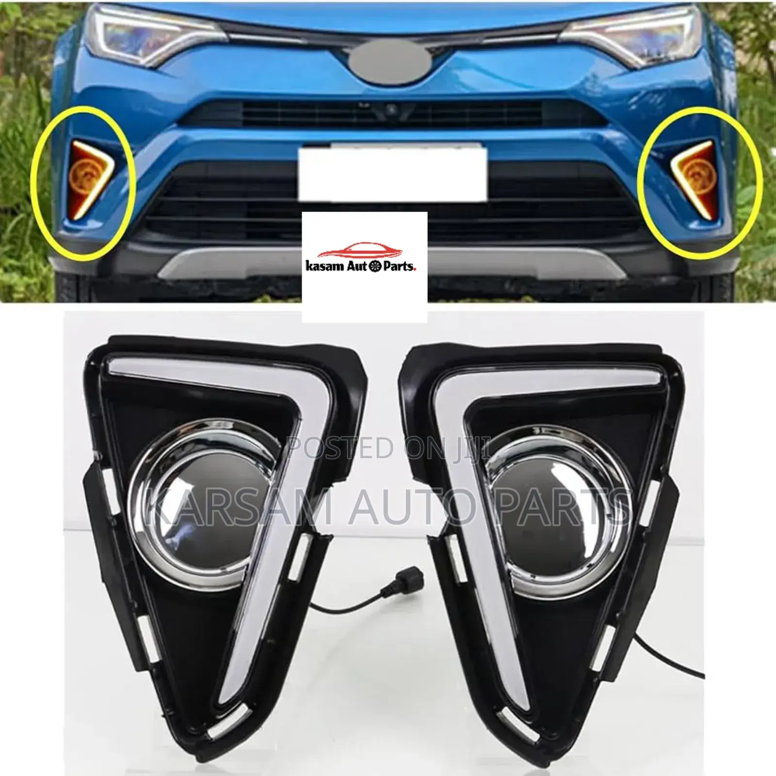 Rav 4 2016-2018 Led Type Foglight Only(Led Type)