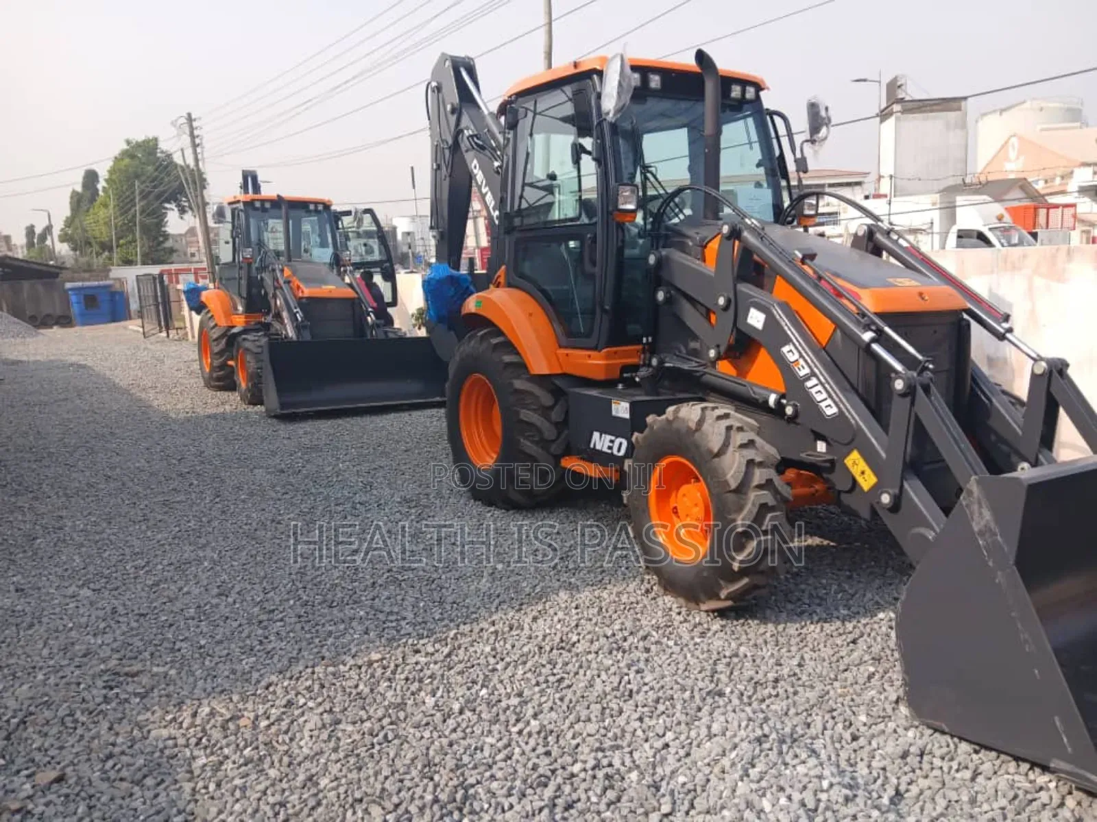 Brand New Develon Backhoes and Excavators With Terms of Payment