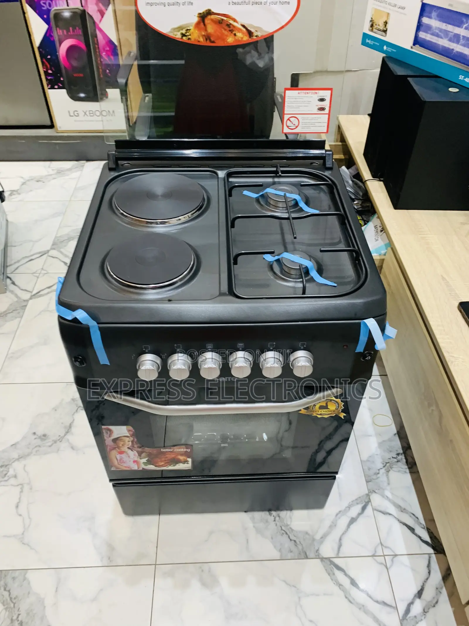 Freestanding Ferre Gas Electric Cooker Oven 60/60 2-2
