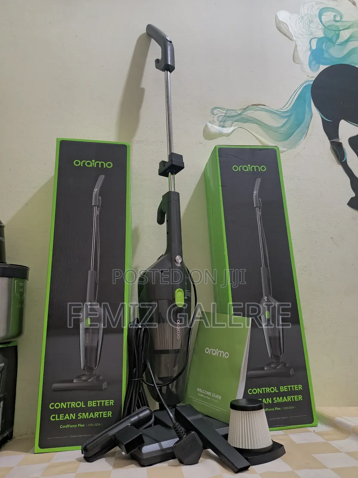 Oraimo Cordforce Flex Corded 2-in-1 Stick Vacuum