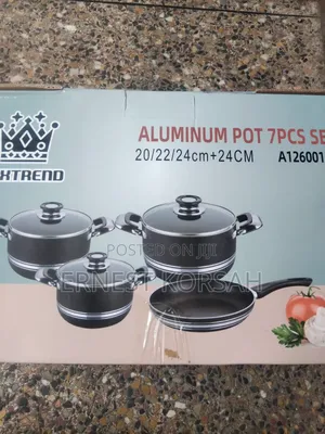 7 Pc's Non Stick Cookware