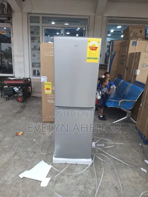 TCL 142ltrs Bottom Fridge Double Door Quality for Sale Brand New