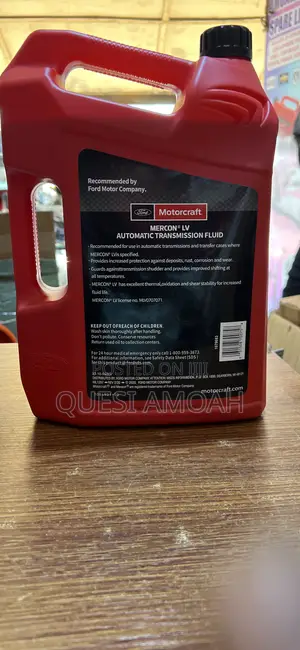 Mercon Lv / Automatic Transmission Fluid For Ford.