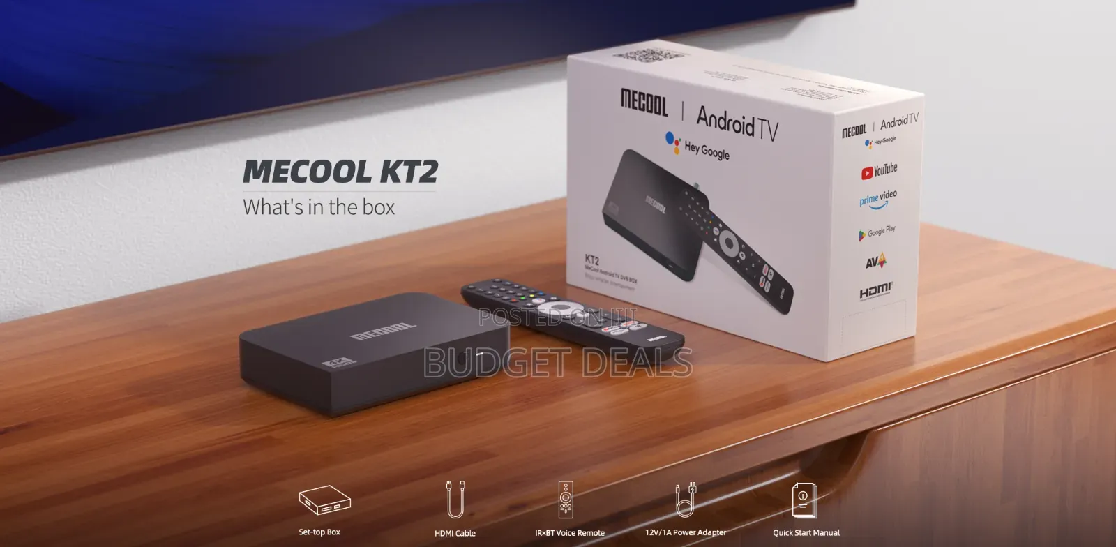 Mecool Google Certified Android Tv And Free To Air Decoder 2 In 1