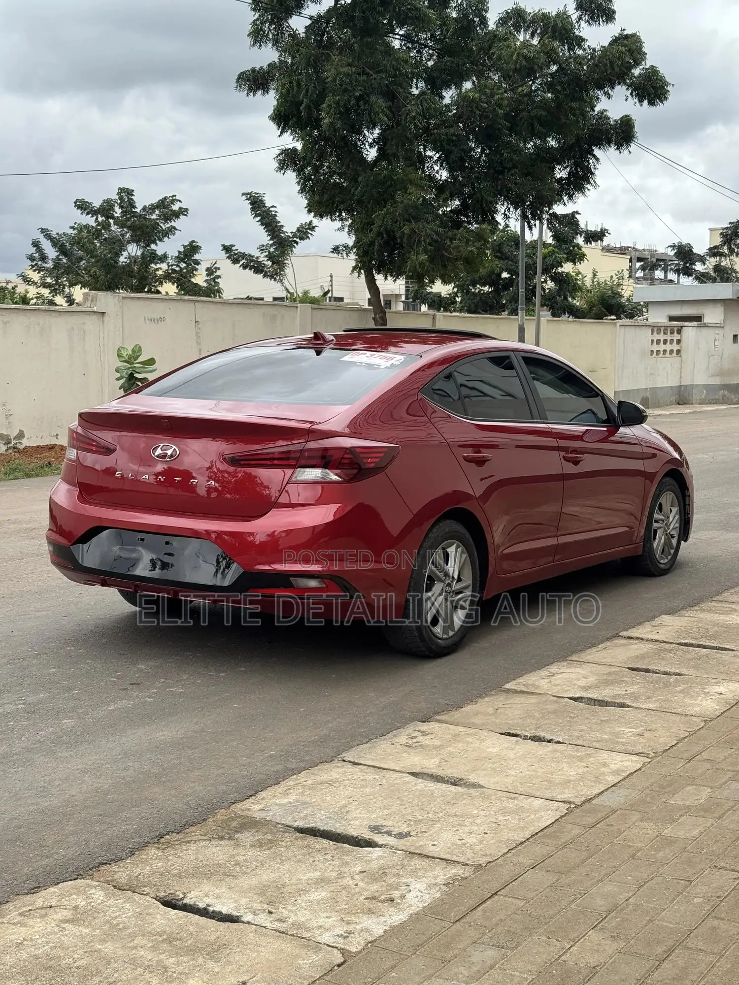 Hyundai Elantra SEL 2020 Burgundy