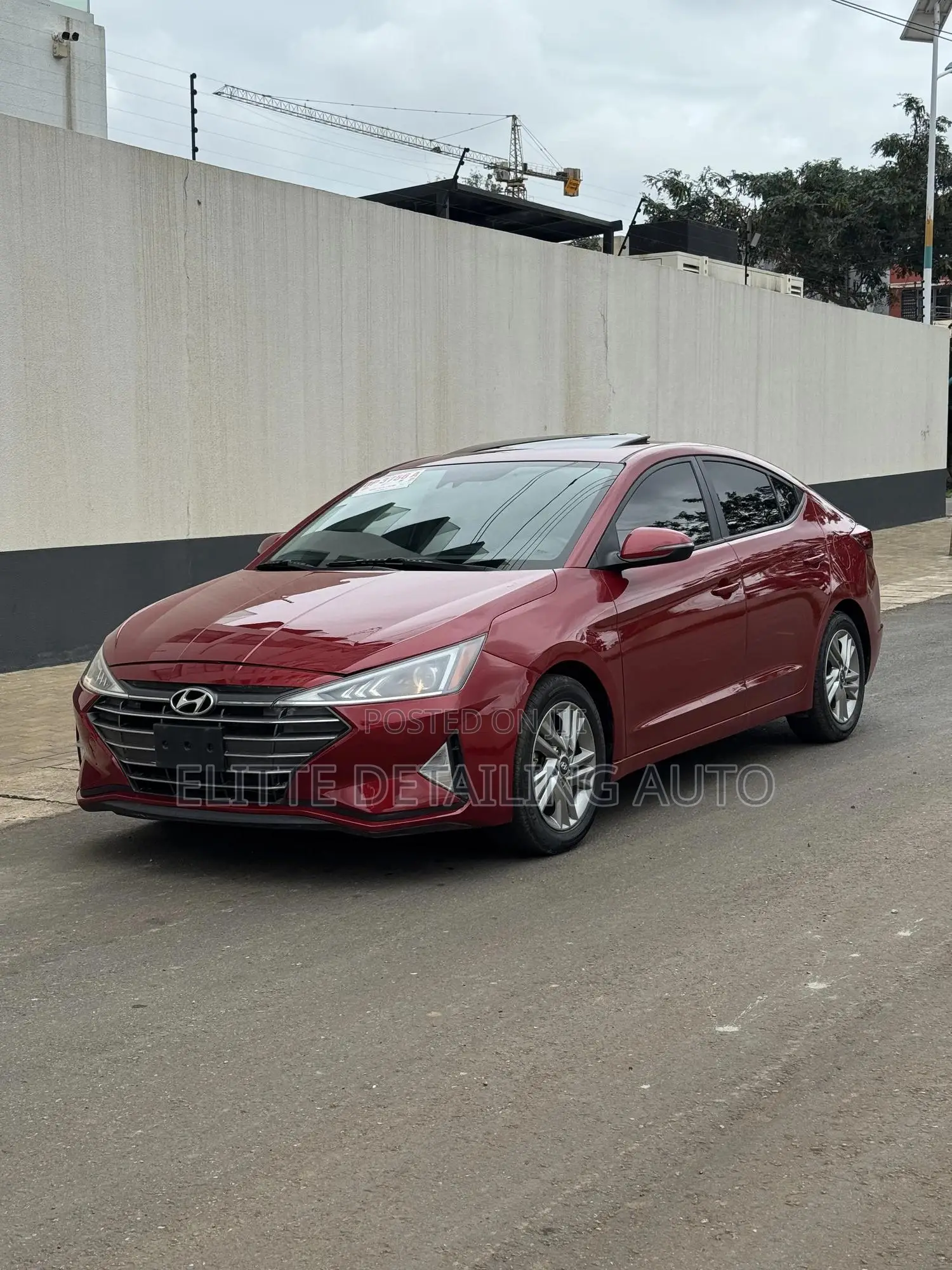 Hyundai Elantra SEL 2020 Burgundy