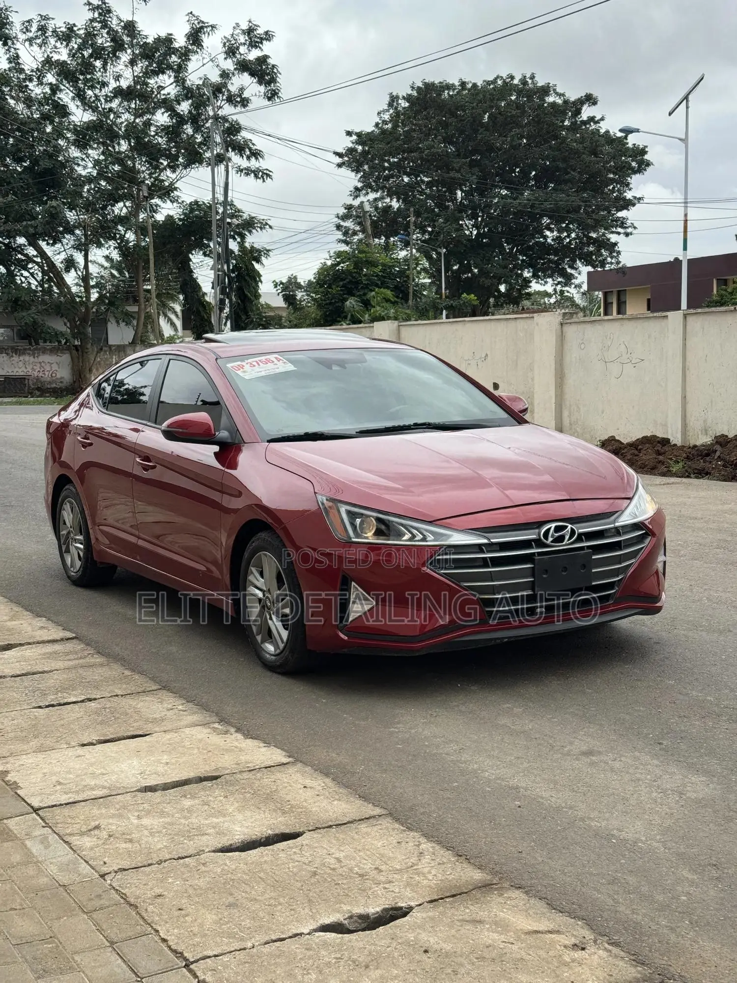 Hyundai Elantra SEL 2020 Burgundy