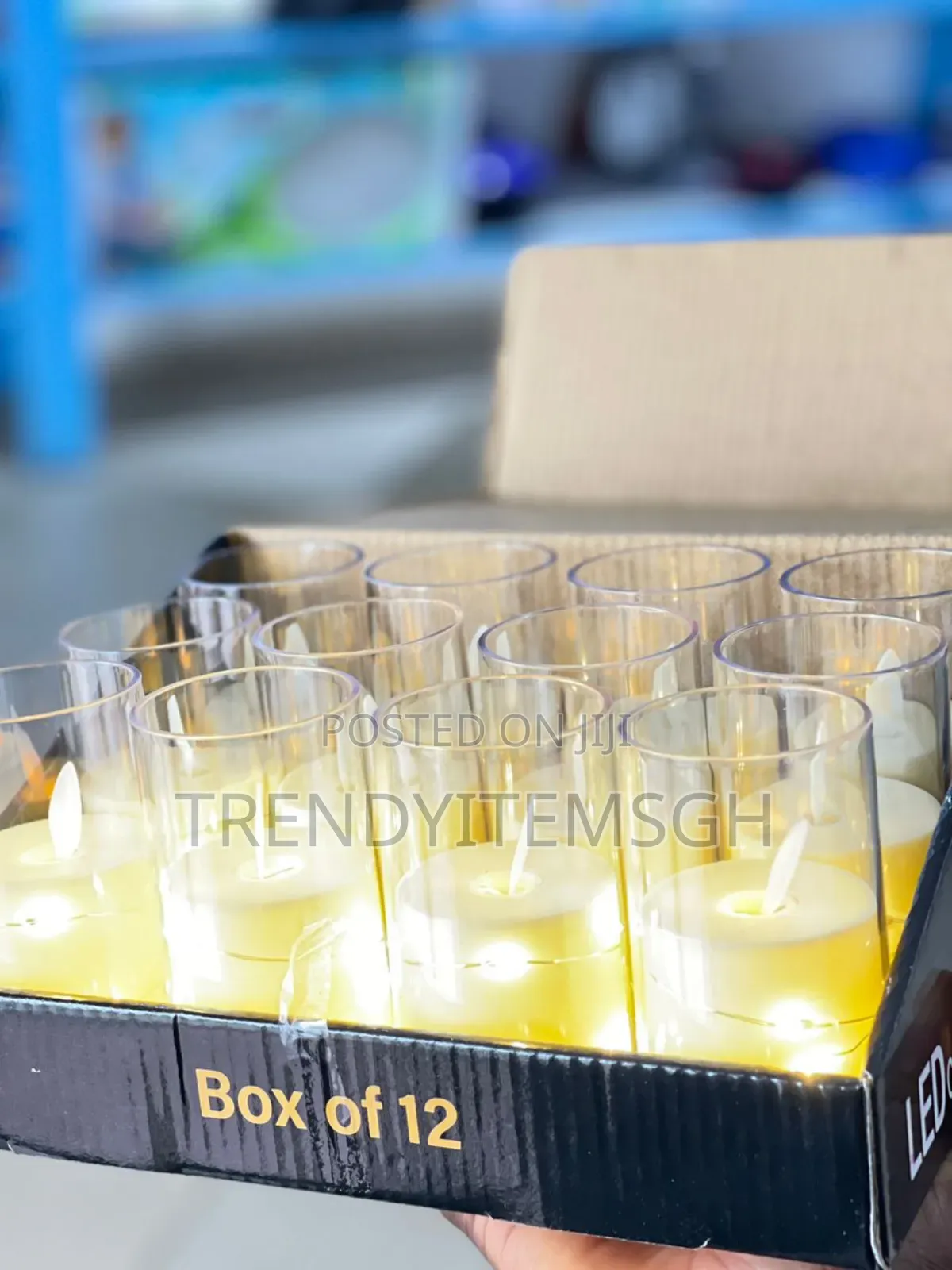 12pcs Led Candle Light (4 Inches)