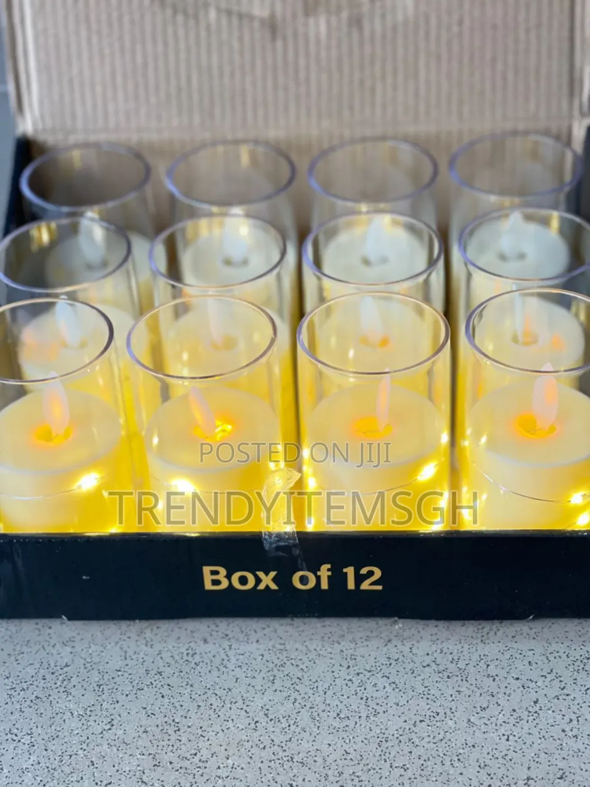 12pcs Led Candle Light (4 Inches)