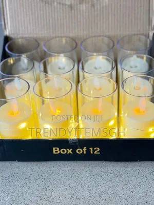 12pcs Led Candle Light (4 Inches)